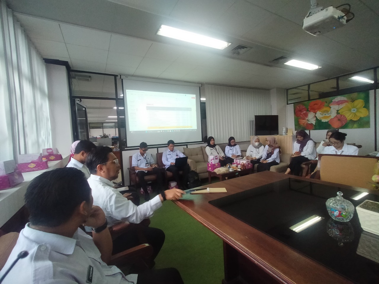 Rapat Koordinasi Pengembangan Website Monev Pembangunan untuk TEPRA